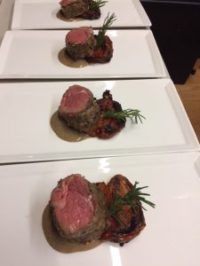 Viking-Lamb-Loin-with-Truffle-Vinaigrette-and-Oven-Dried-Tomatoes